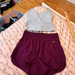 DSG Women's Athletic Shorts in Rich Purple